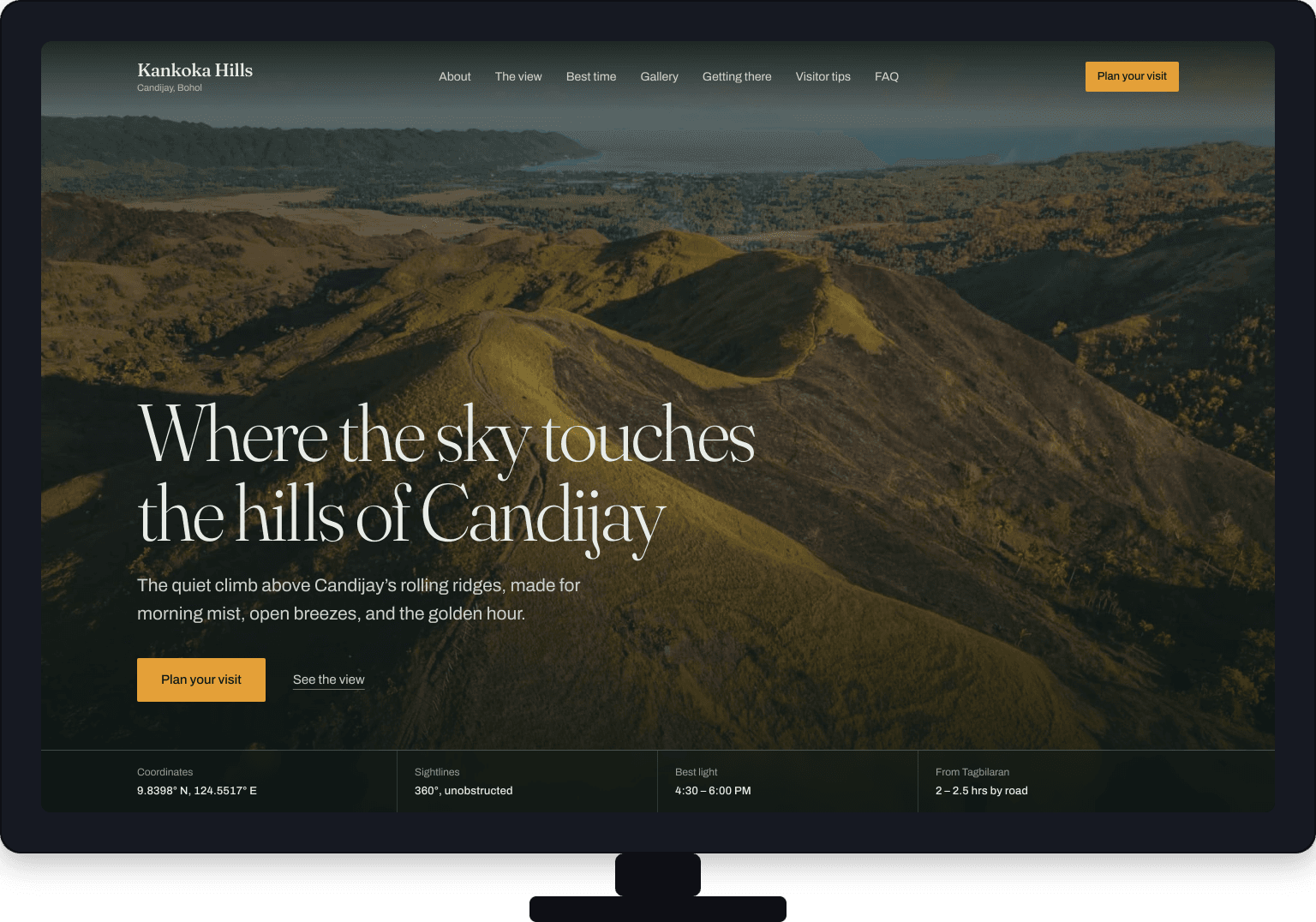 Kankoka Hills on desktop